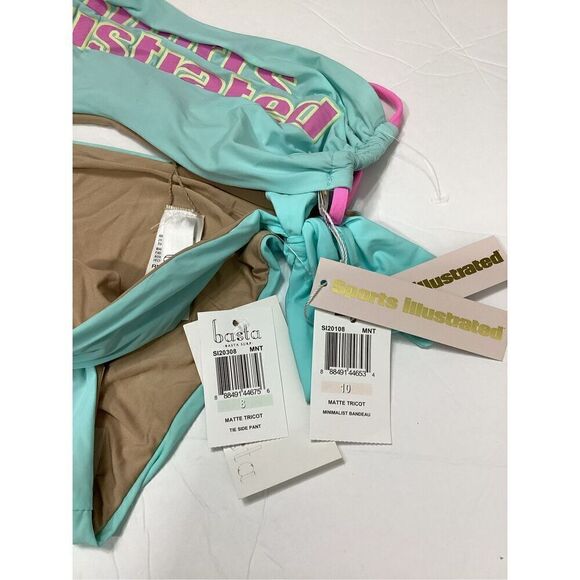 New. Basta Surf mint blue bikini. Retails $138 - Picture 11 of 12